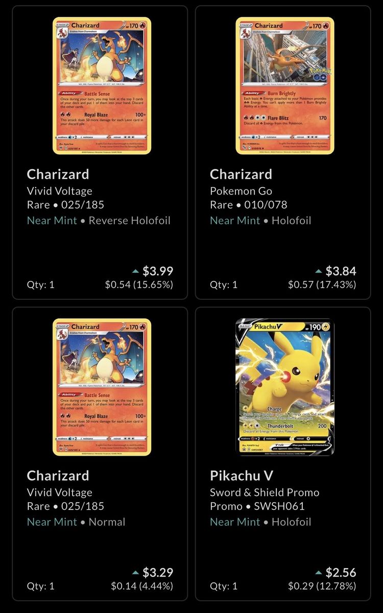 Pokémon Cards For Sale Or Trade