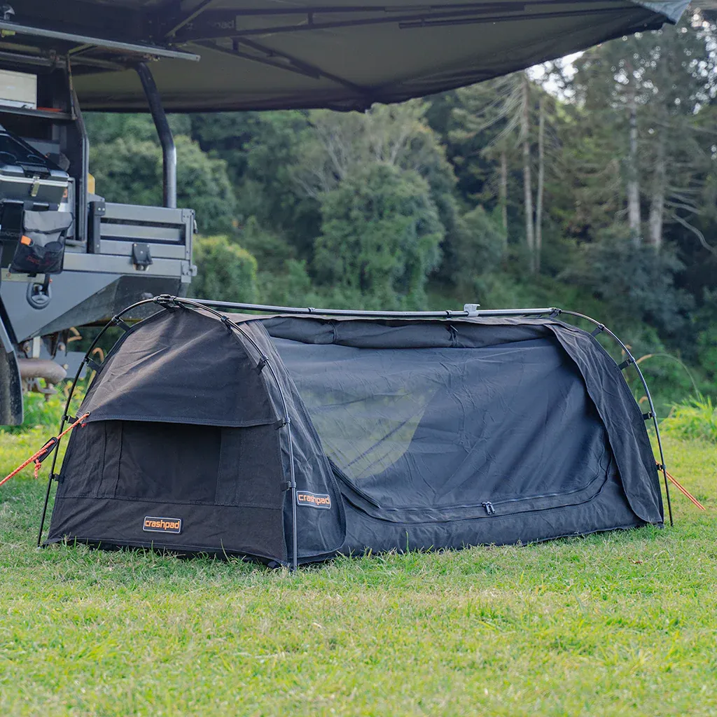 Crashpad King Single Swag - Stealth Canvas Tent