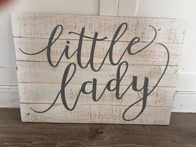 Little Lady Wall Art