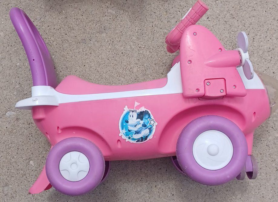 PINK AND PURPLE RIDE ON AIRPLANE FOR TODDLERS!