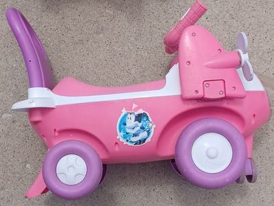 PINK AND PURPLE RIDE ON AIRPLANE FOR TODDLERS!