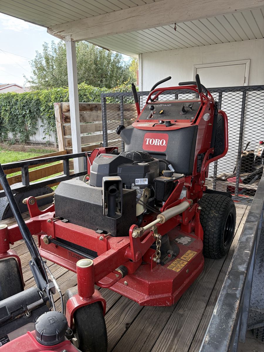 Toro GrandStand Stand-On Mower with Kawasaki Engine