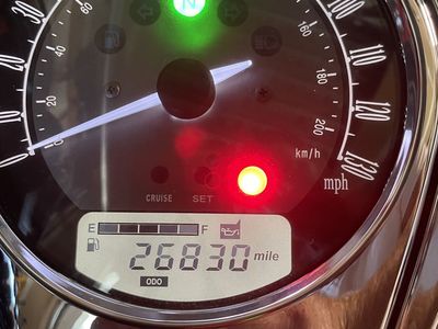 Kawasaki Vulcan 26,830 miles Blue/Silver Touring bike +trailer