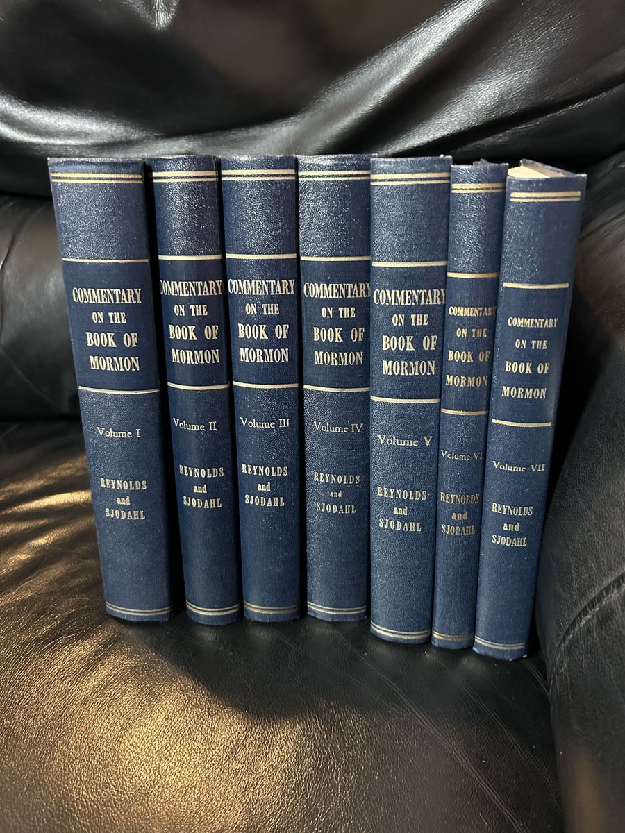 Reynolds & Sjodahl Commentary on the Book of Mormon - Complete 7-Volume Set - 1955/1961 Printings