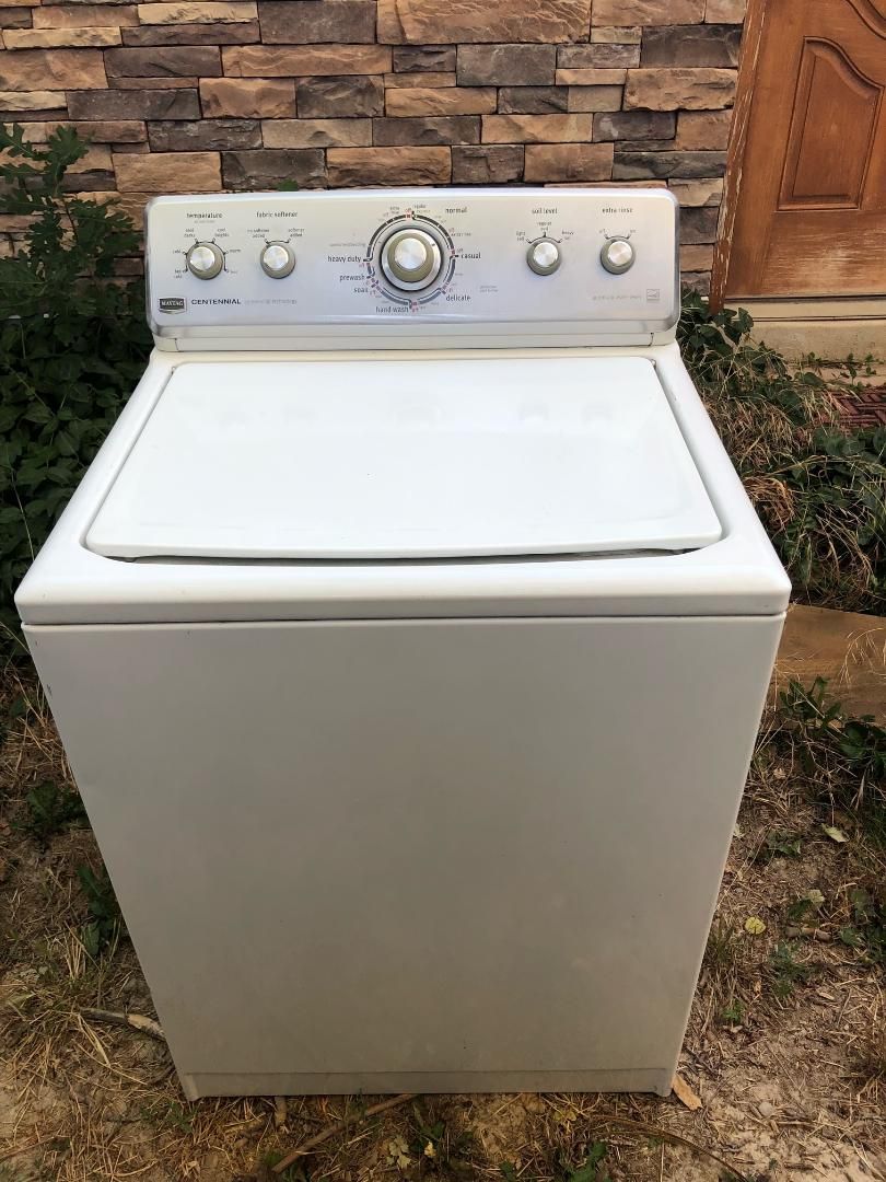 Maytag Centennial Top-Load Washing Machine - White