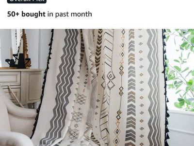 boho curtains