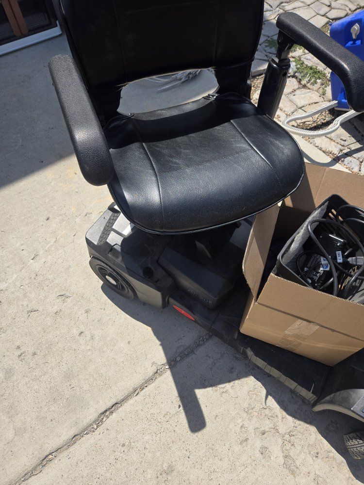 Compact Travel Mobility Scooter - Black