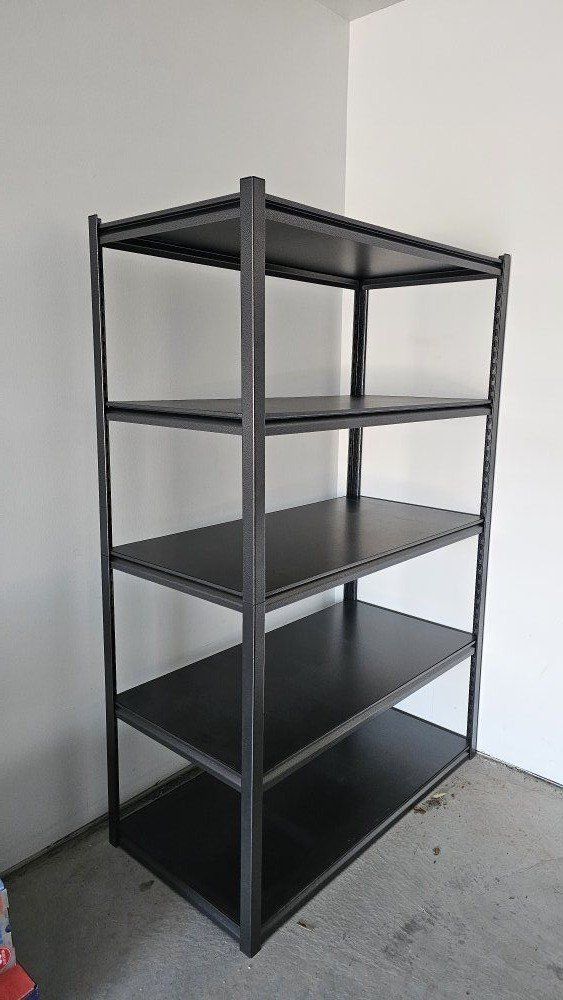 Storage shelves