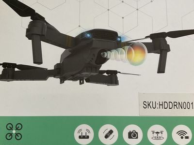 Quad Copter Drone - Record Live HD Video with 120° Vision, Portable & Foldable, SKU: HDDDRN001