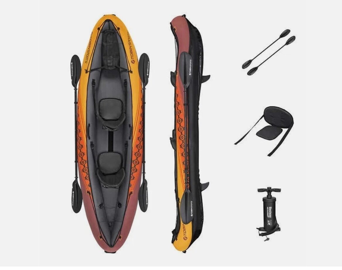 Tobin Sports Inflatable 2-Person Kayak