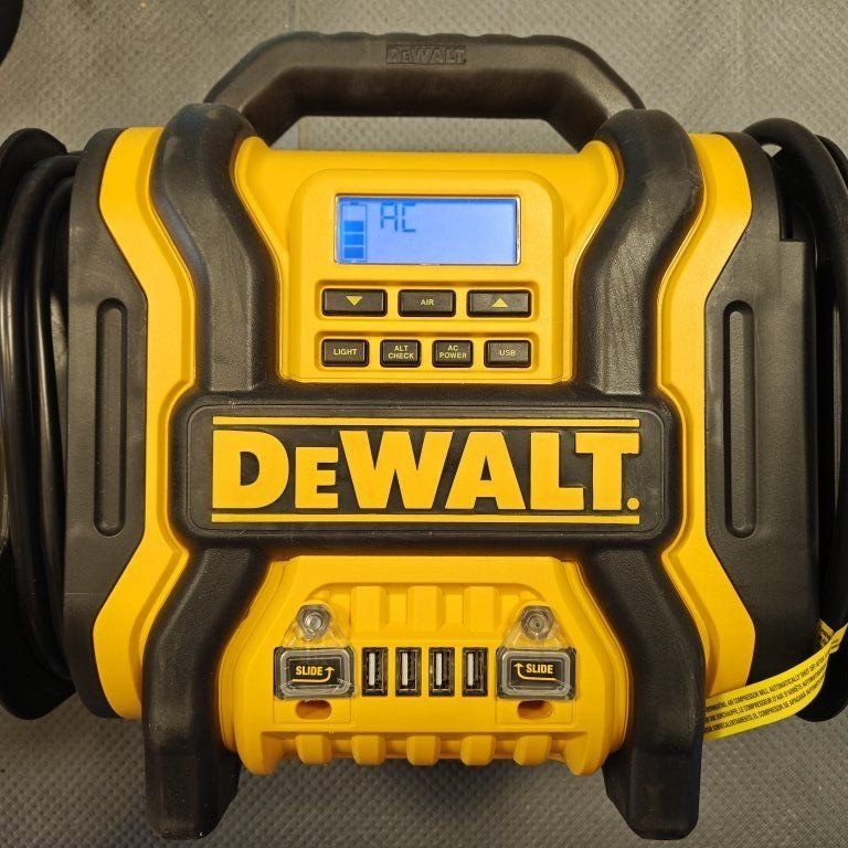DeWalt portable battery jump starter