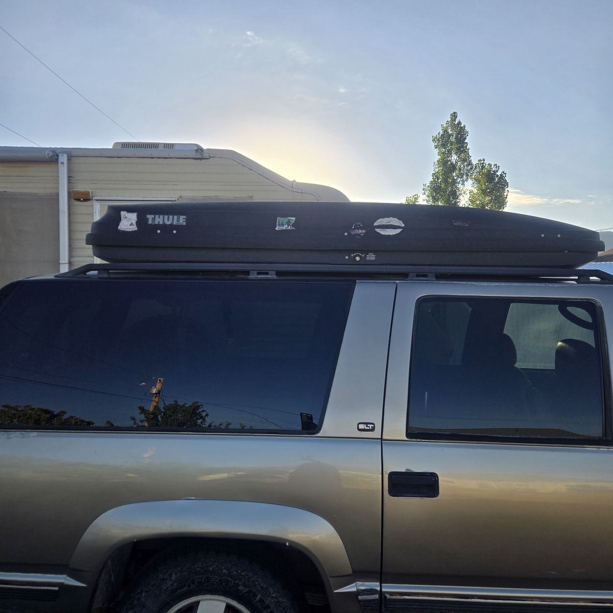 Thule Rooftop Cargo Box Carrier - Black