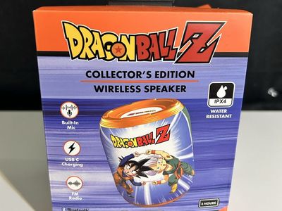 Dragon Ball Z Collector's Edition Wireless Bluetooth Speaker - New