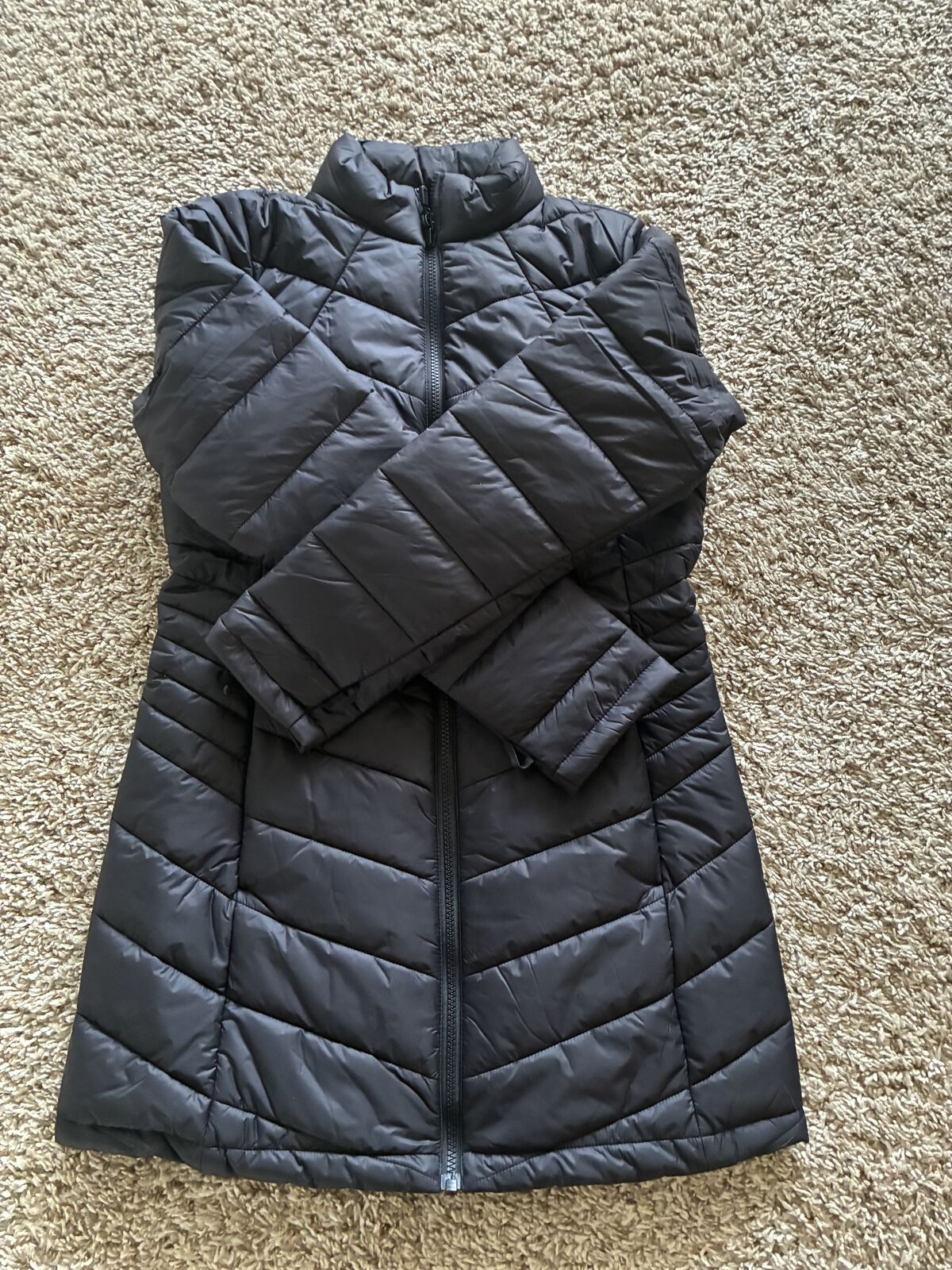Women’s Oeko Tex long puffy jacket