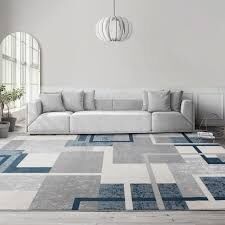 Eden Rug Collection, Abstract Geo, 6ft 6in x 9ft 6in Area Rug 1684026 #105092