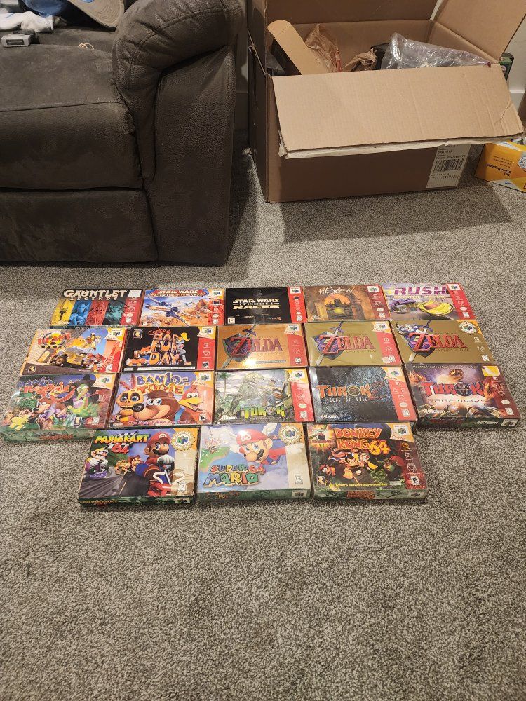 Nintendo 64 Box Collection
