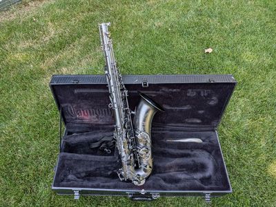 CANNONBALL TENOR SAXOPHONE BLACK NICKEL RAVEN SAX
