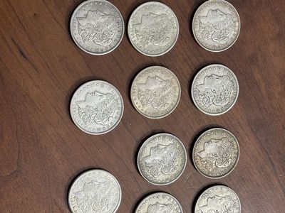 1921 Morgan silver dollars