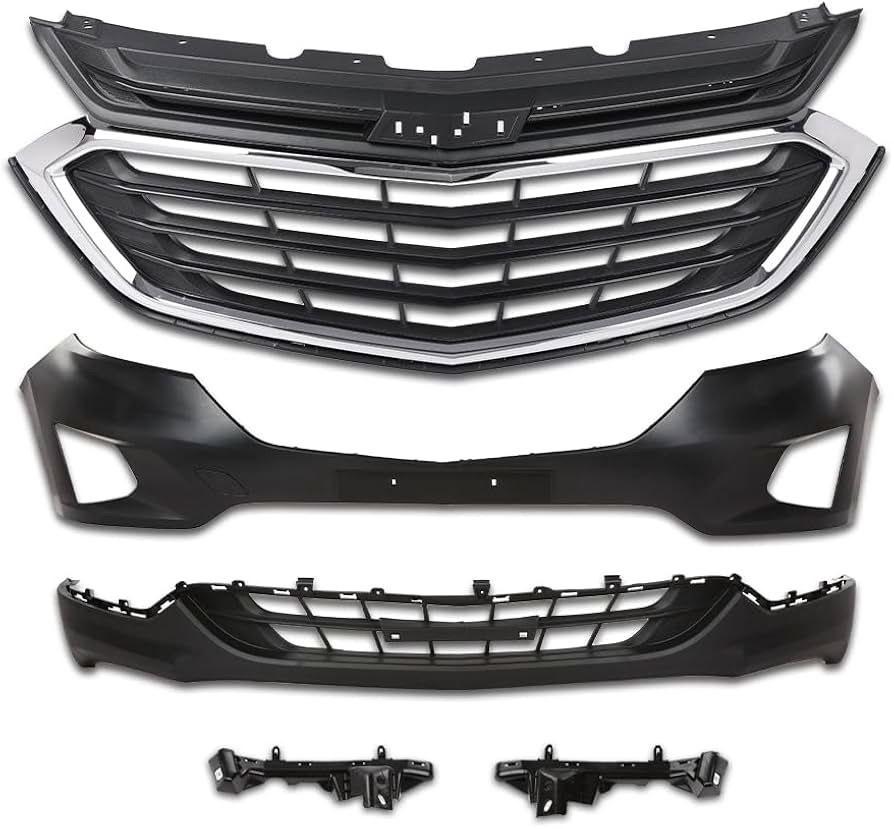 Chevy Equinox Grille Set and bumper 5 piece