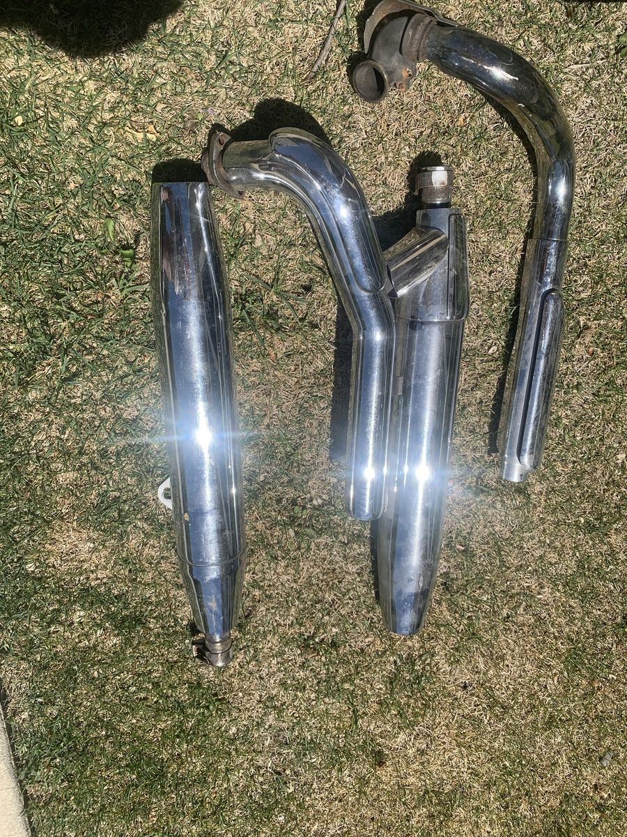 Yamaha v star oem exhaust