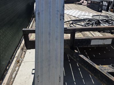 Heavy-Duty Aluminum Trailer Loading Ramp - Single Ramp