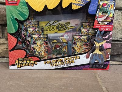 Pokemon Ascended Heroes Mega Evolution Lucario ex