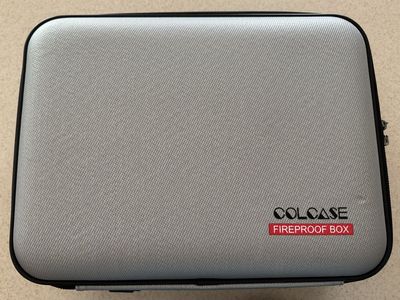 Fireproof document case