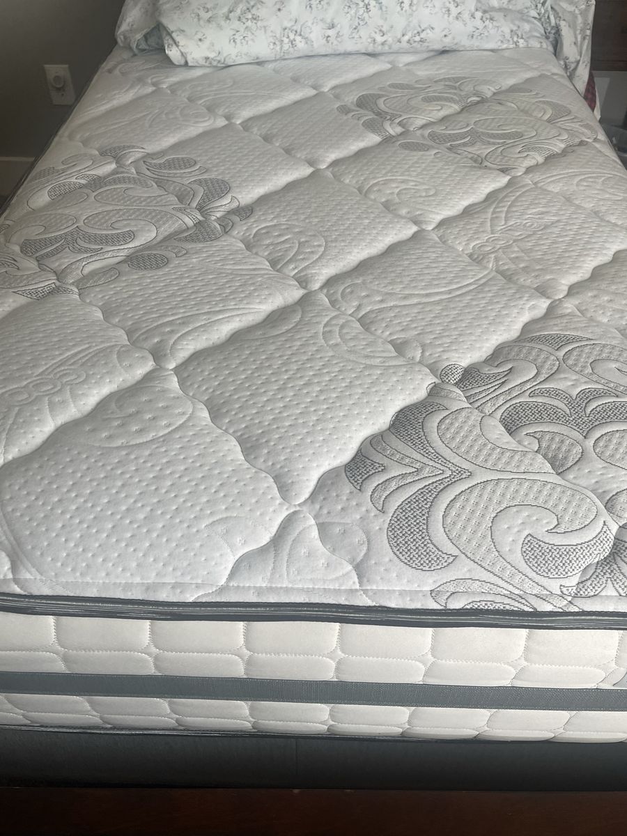 Circadian Granite Twin Mattress and Sleigh Bed Frame