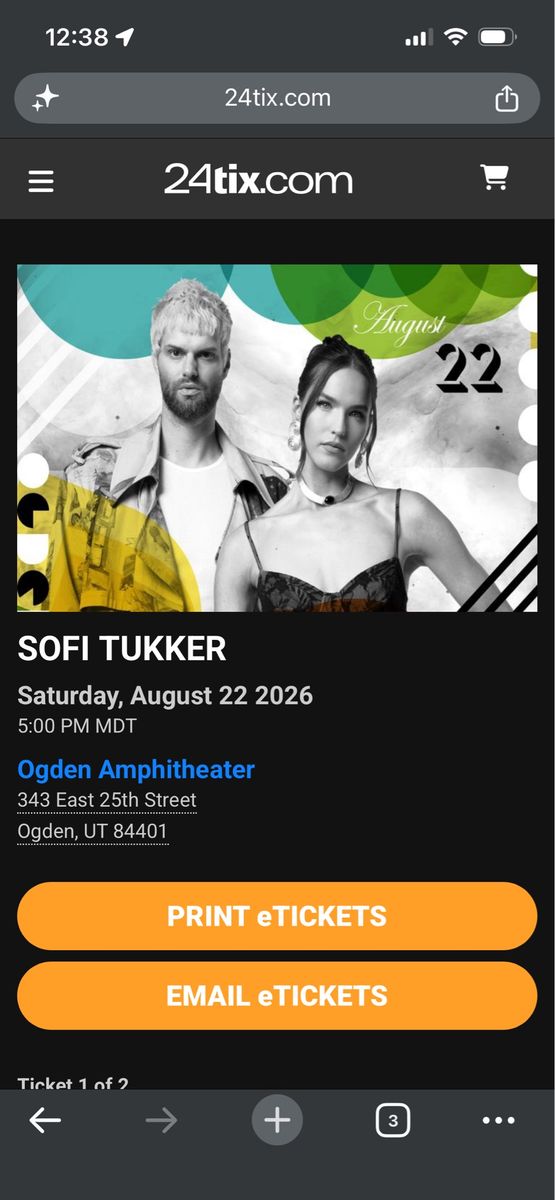 Sofi Tukker (SOLD OUT) Show