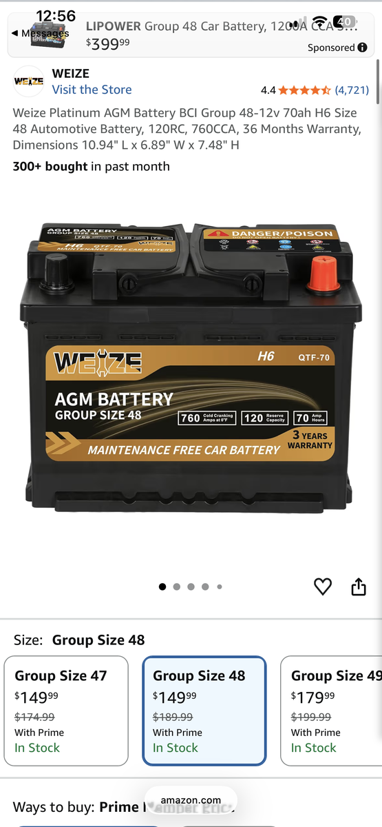 Car battery