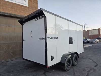 7x14 .080 Aluminum Exterior Enclosed Cargo Trailer Criterion 2026