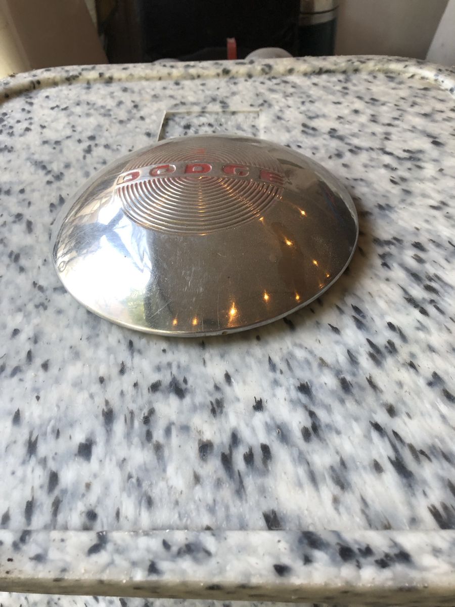 Vintage Dodge Chrome Hubcap / Wheel Center Cap