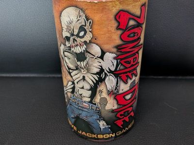 Zombie Dice Game by Steve Jackson Games with Cup and Dice