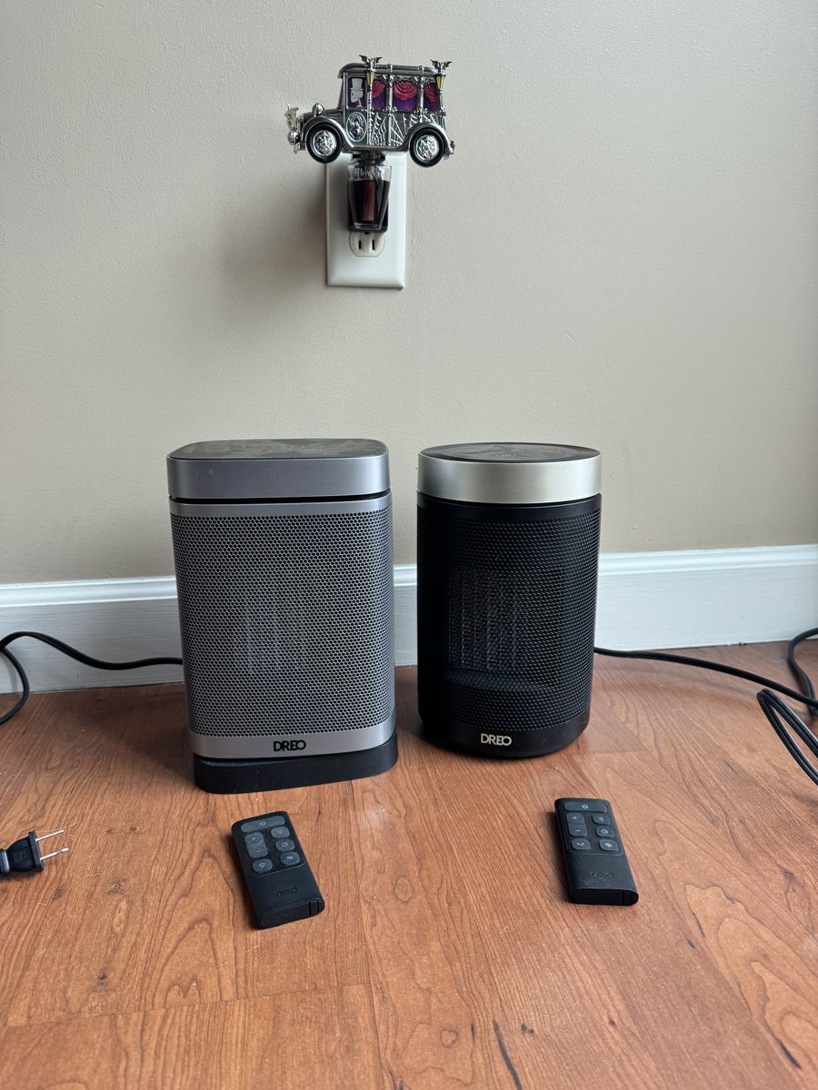 2 Dreo Brand Space Heaters With Remote Controls