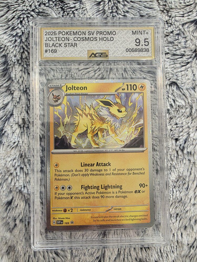 AGS 9.5 Jolteon Promo #169 Mint+