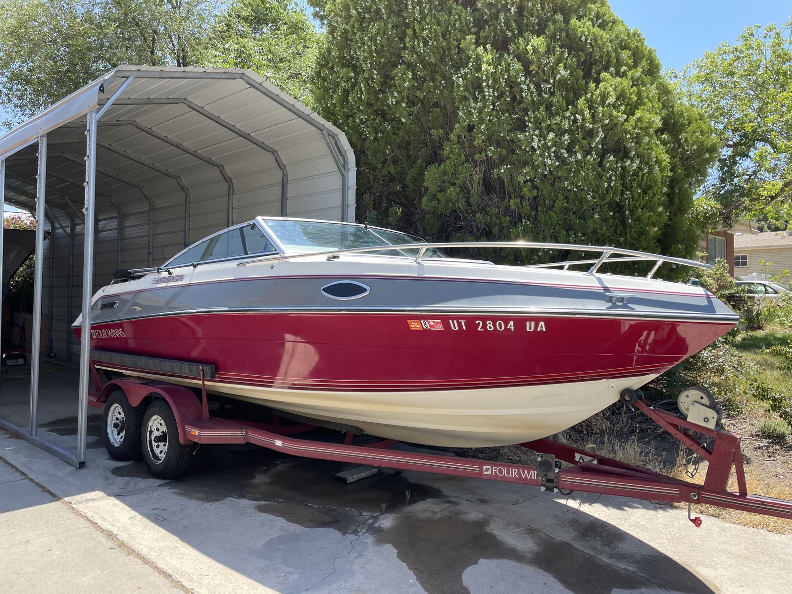 1989 Four Winns 205 Sundowner