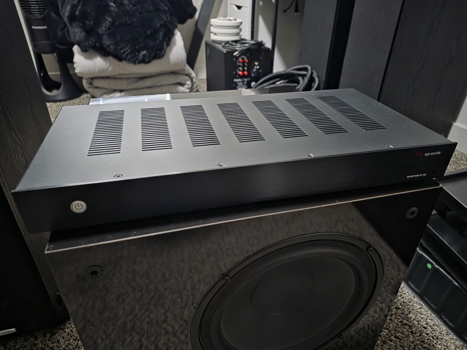NHT SW2SI Subwoofer and Episode Sub Amp