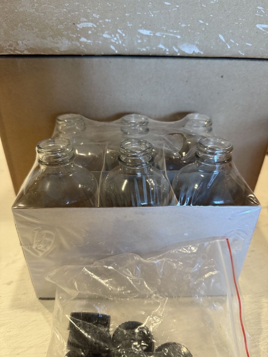 215 Glass Amber Jars & Bottles – Candle, Soap, Herbal, Apothecary Supplies