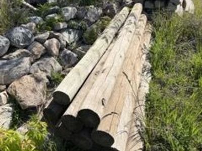 Bundle of 11, 8ft Utility Posts