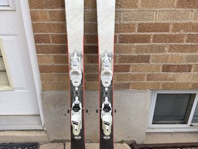 Rossignol Blackops Skis with Bindings - White/Black, Used