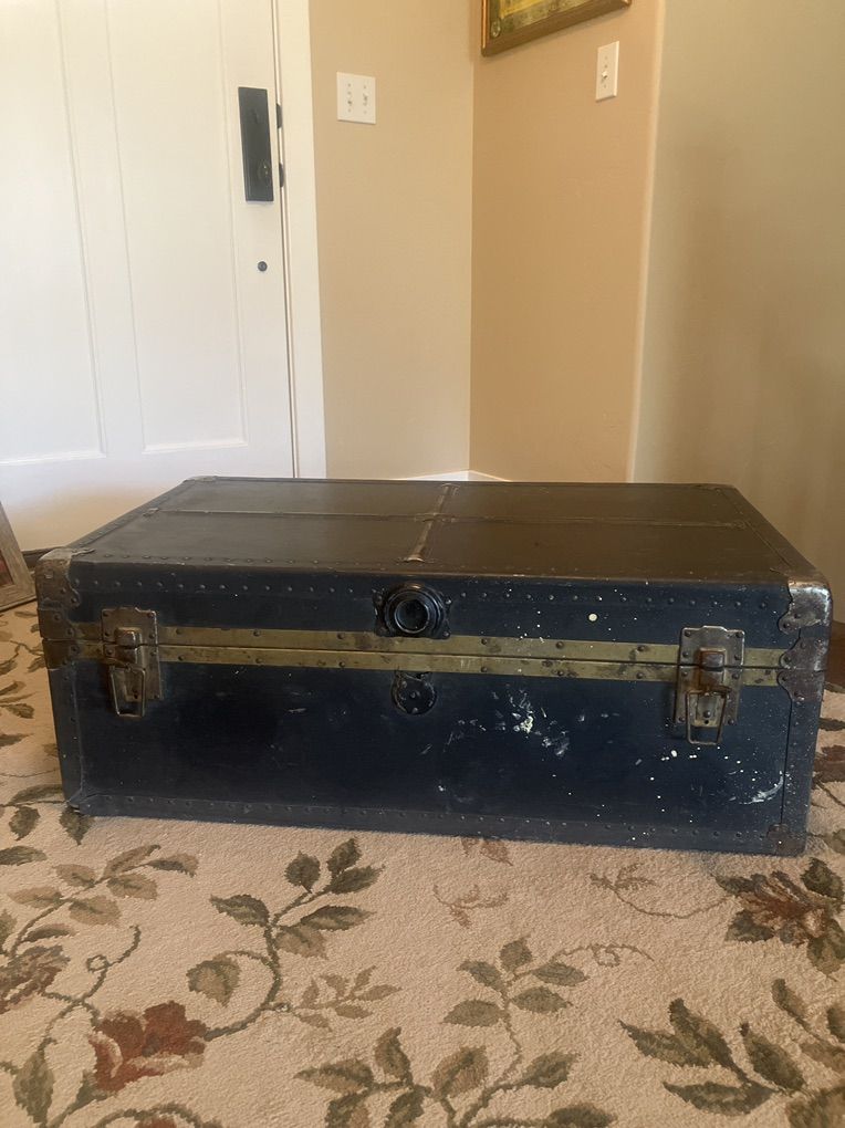 Antique Steamer Trunk