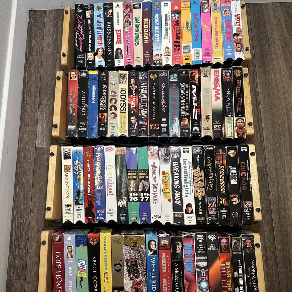 VHS Tape Movies Various Titles