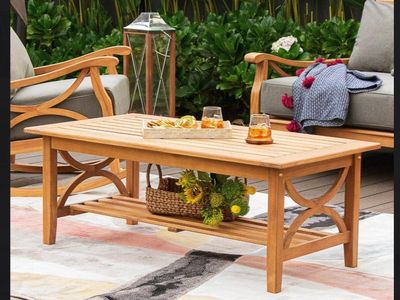 Patio table for Abbington 4 pieces set