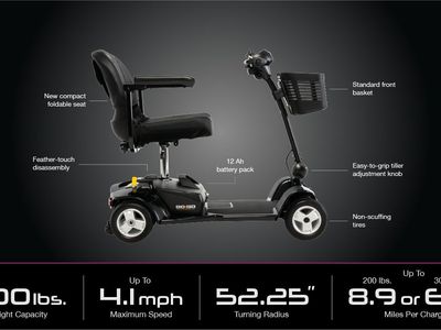 Pride Mobility Scooter - Go Go Ultra X 4 wheel Scooter
