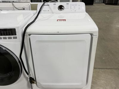 Good Samsung White Electric Dryer with Sensor Dry
