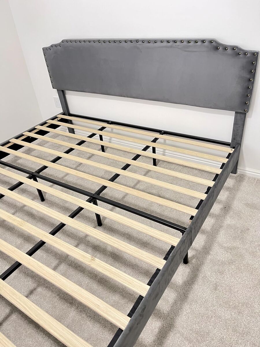 Brand in box King Size Bed Frame with Headboard