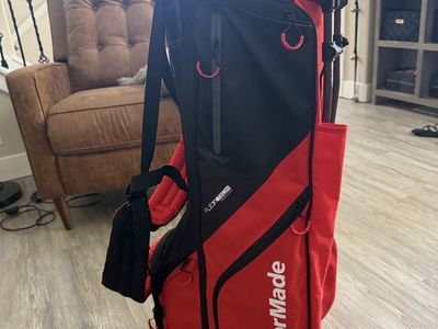 Taylormade FlexTech Crossover Standbag - Red/Black