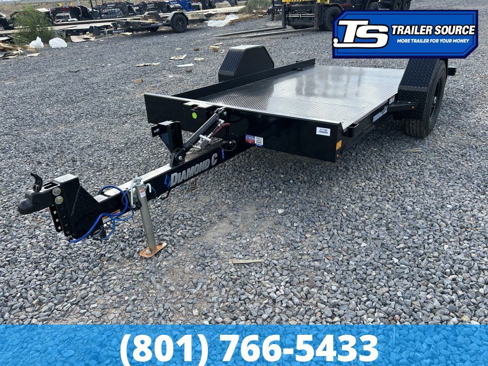 6.5x12 Diamond C DSA Scissor Lift Tilt Trailer - 7K GVWR -