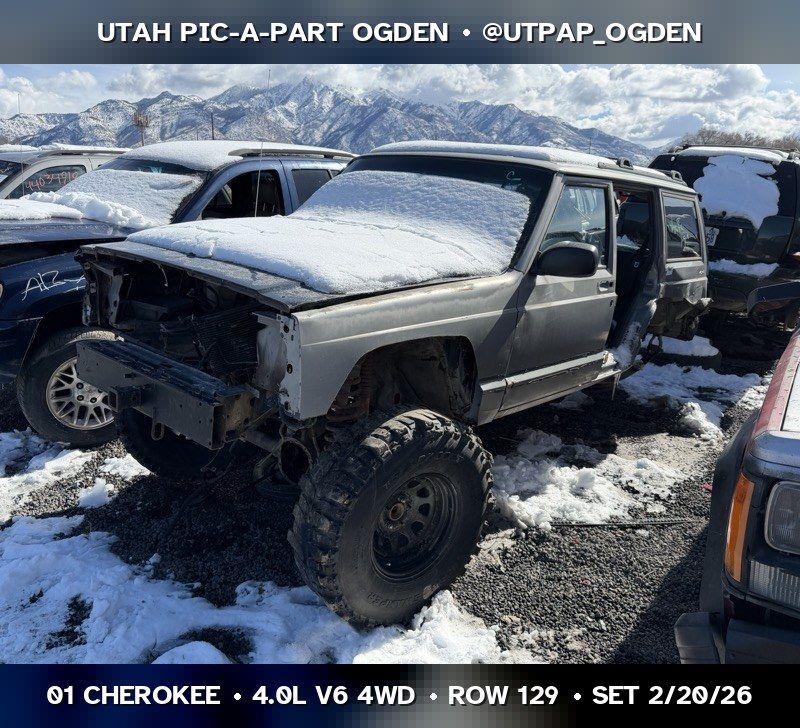 2001 Jeep Cherokee XJ Parts - UTPAP Ogden