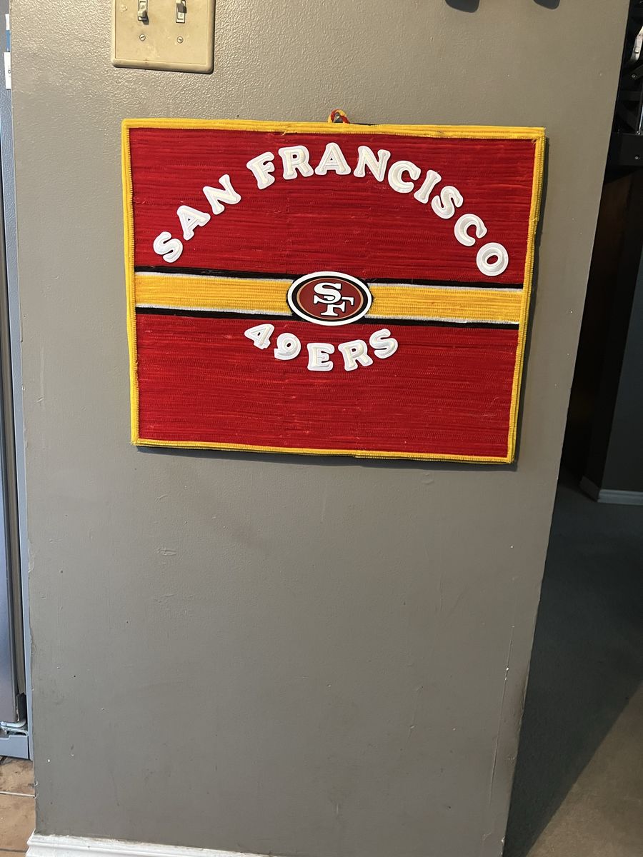 San Francisco 49ers NFL Team Wall Hanging